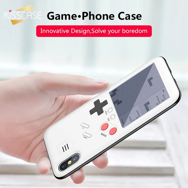 Чехол для телефона KISSCASE Game Machine iPhone 6 6S 7 8 Plus X чехол игровой приставки Capinha Coque Caso |