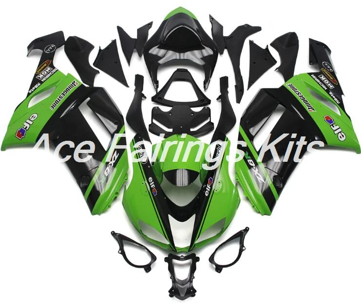 New Abs Motorcycle Fairings Kit Fit for kawasaki Ninja ZX6R 636 2007 2008 07 08 6R ZX-6R Bodywork set Nice elf