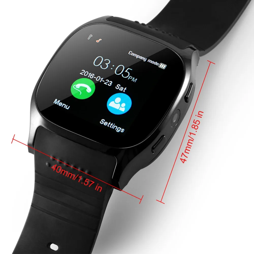 T8 Bluetooth Смарт часы с камерой Facebook Whatsapp поддержка SIM TF карты вызова Smartwatch для телефона Android PK A1 Q18 DZ09