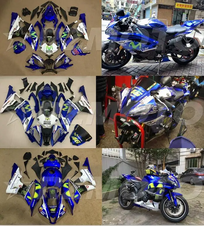 Новый мотоциклетный обтекатель abs для Kawasaki Ninja 250 2008-2012 Обтекатели на кузов разные цвета Ace наборы № 2962