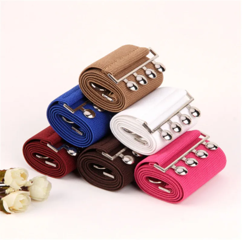 

Women’s Elastic Cinch Belt 3" Wide Fashion Stretch Waist Band Clasp Buckle New Stretchy Retro Wide Waist Cinch Belt Waistband