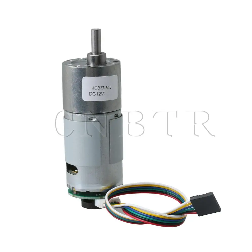 

CNBTR DC 625rpm No-load Revolutions JGB37-545B Metal Reduction Gear 12V