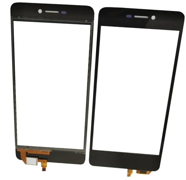 1 шт./лот для Micromax Canvas Juice A1 Q4251 сенсорный экран дигитайзер Сенсорное Стекло Запасная часть черный цвет с клейкой лентой