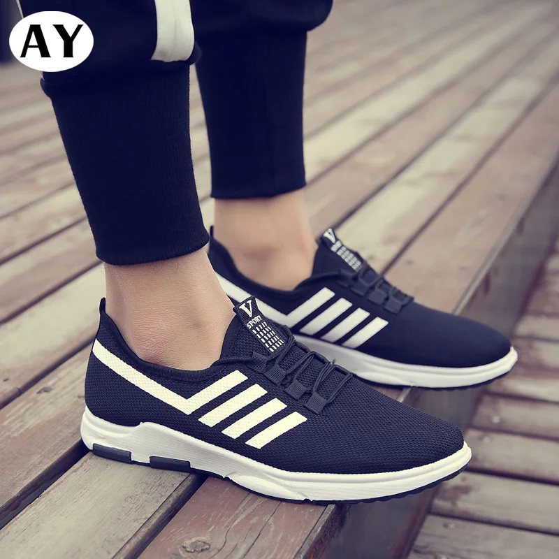 

hot sale spring fall Outdoors air cushion men sneakers Breathable Fitness jogging footwear High Quality sports Running Shoes