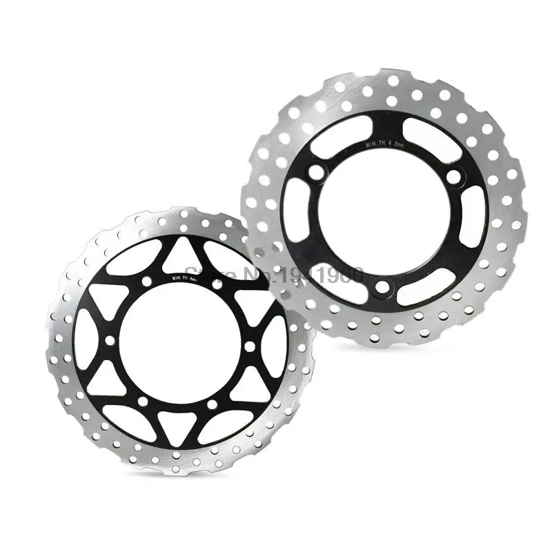 

Motorbike Front & Rear Brake Disc Rotor for Kawasaki Ninja 250R ABS 2008 2009 2010 2011 2012