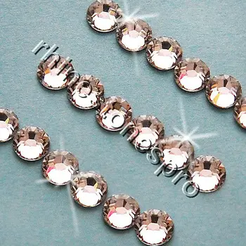 

ss12 ( 3.0-3.2 )mm Swarovski Elements Crystal Clear (001) 2880 pieces 12ss 3mm Flat Back Rhinestones Nail Gem