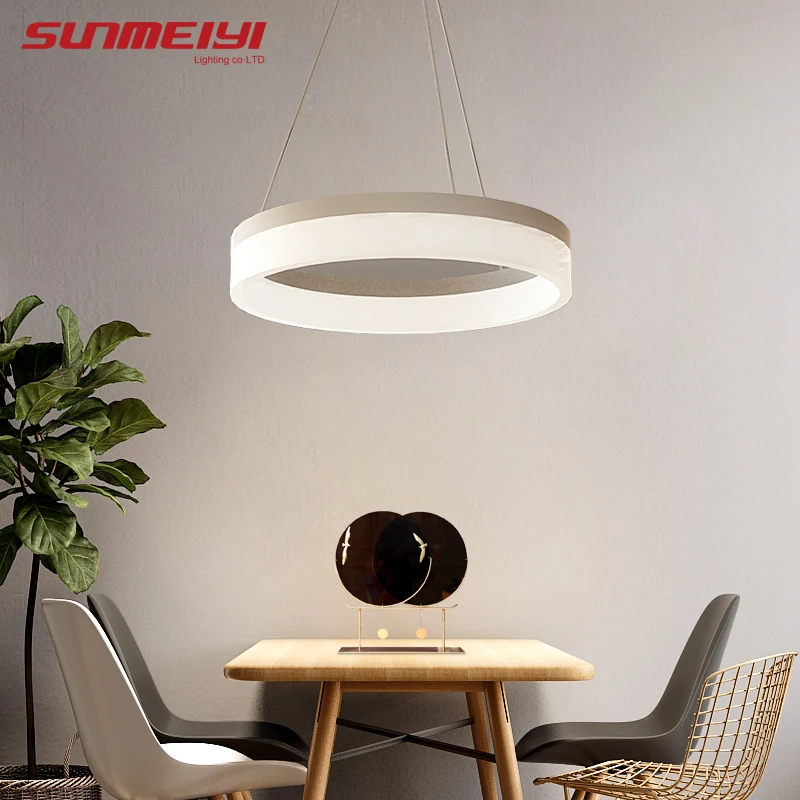 

2019 Simple LED Pendant Lights For Bedroom lamparas colgantes pendientes Home Decoration Lamp Lighting hanglamp luminaire