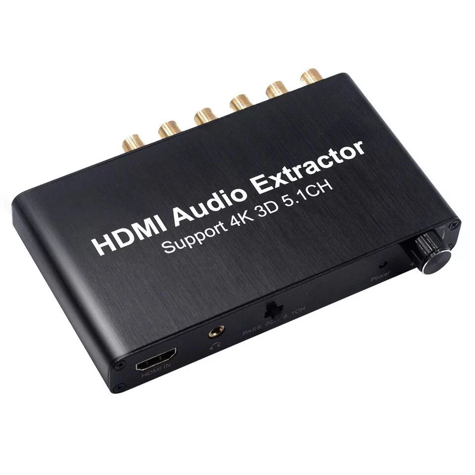 AIXXCO HDMI сплиттер аудио декодер 4K HDMI 5,1 аудио декодер Dolby, hdmi ретранслятор