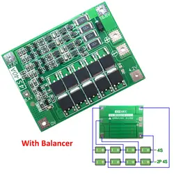 4S 40A Li-ion Lithium Battery 18650 Charger PCB BMS Protection Board with Balance For Drill Motor 14.8V 16.8V Lipo Cell Module