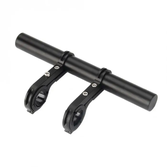 Top Cool Multifunction  Bike Holder Handle Extender Double Handlebar Flashlight PC Clip Bracket Bicycle Accessories ALS88 12
