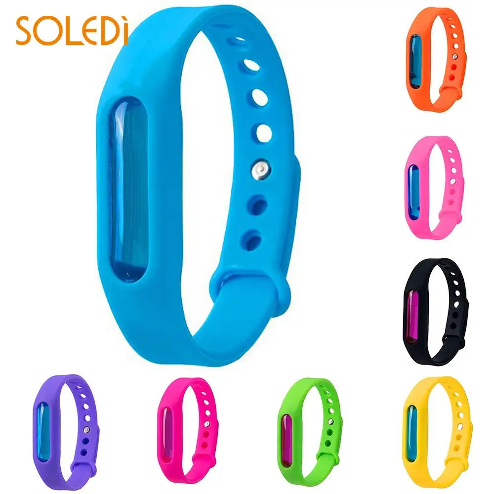 Anti Mosquito Wristband Skin Care Baby Buckle Bracelet Watch Repellents
