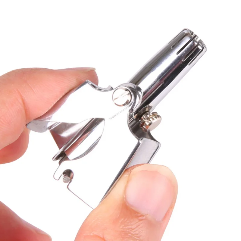 Нержавеющая сталь руководство нос триммер для удаления волос инструмент Устройства механические волос в носу триммер для бритья товары
