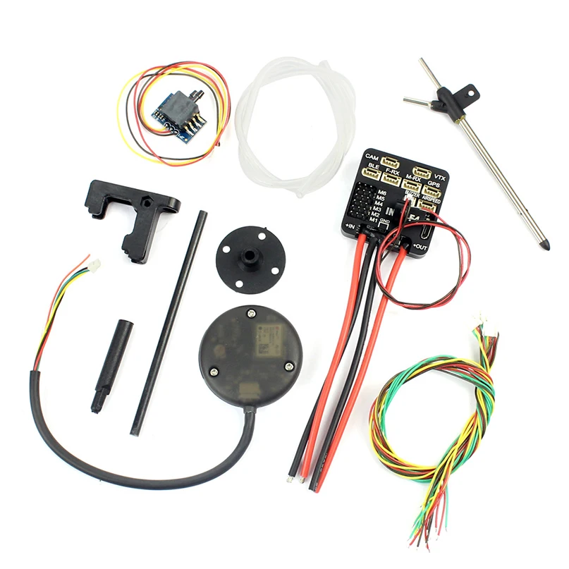 

Fixed-Wing F4 Flight Controller M8N GPS Airspeed Built-in OSD & Battery Voltage Current Monitor 2-6S for F4 FPV RC Airplane