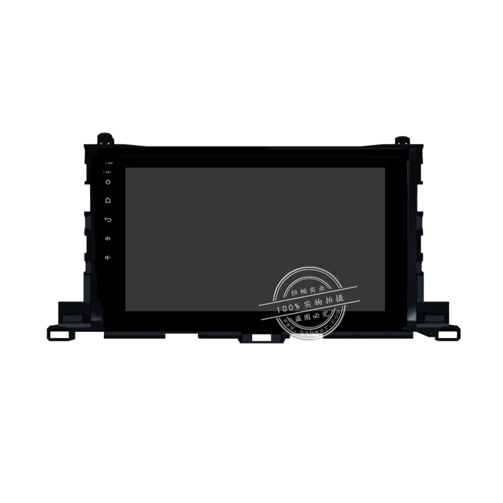 Best With CANBUS 10.1" 1024*600 Quadcore android 8.1 car radio for TOYOTA HIGHLANDER 2015 car DVD player GPS Navi wifi 1G RAM 16G ROM 4