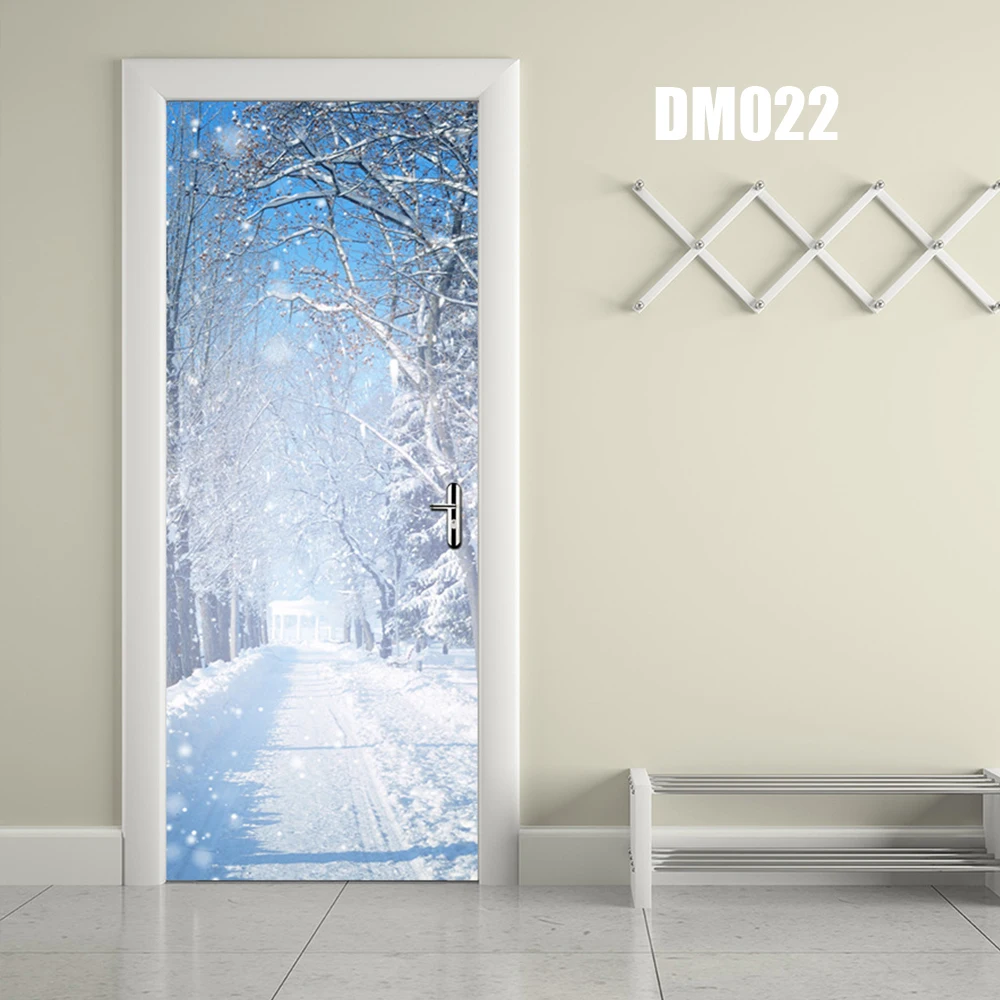 Наклейка s portes decoratives 3d стикер на дверь украшение дома 77 см* 200 см обои на дверь mt083 3d стикер на дверь - Цвет: DM022