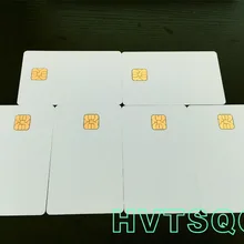 200 шт ПВХ SLE4428 контакт смарт чип Пустая карточка IC ISO7816 поддержка ACR38U H1/ACR38U IPC читатель писатель