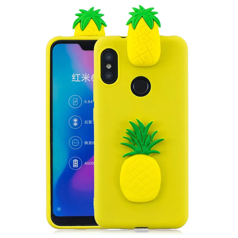 Для xiaomi mi a2 lite чехол для Coque xiaomi mi A2 Lite Xio mi A1 A2 A 2 lite чехол 3D единорог панда кукла мягкий чехол для телефона s - Цвет: J