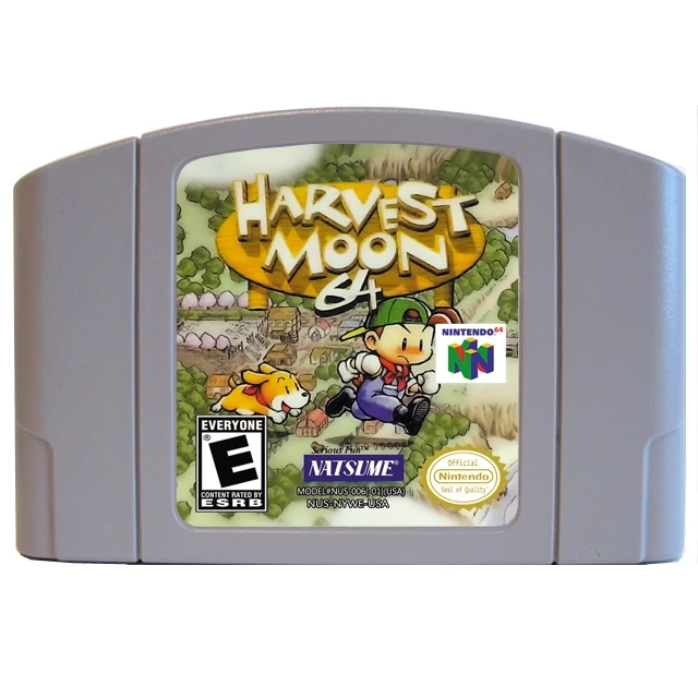 	classic games / whole sale / free shipping /Harvest Moon 64 /USA & CANDA version / new brand