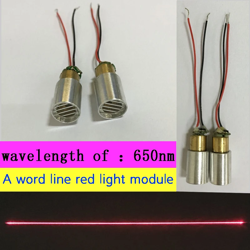 

Line 650nm red laser module 30-40mw power