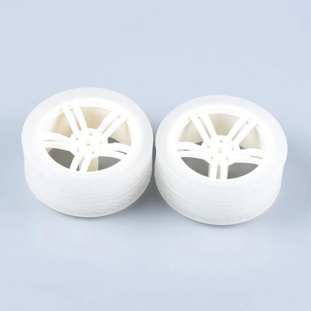 DIY Rubber Plastic Motor Wheel Tyre Tire For Smart Robot Car wheels