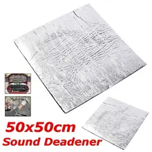 Звукоизоляционный автомобильный звукоизоляционный коврик, звукоизоляционный коврик, автомобильные звукоизоляционные омертвевающие поролоновые автомобильные аксессуары 50x50 см 10 мм