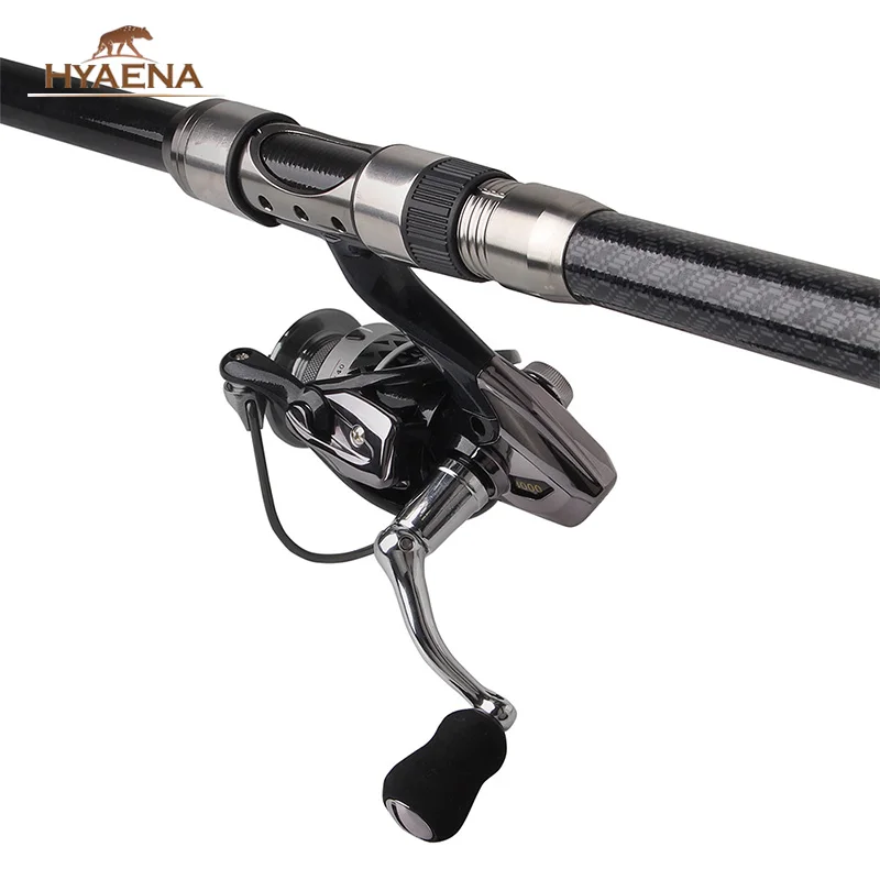 

Hyaena 2000-7000 13+1 Bearing Fishing Spinning Reels Metal Arm Rotator Line Spool Fishing wheel Saltwater Fishing Gear Tackle