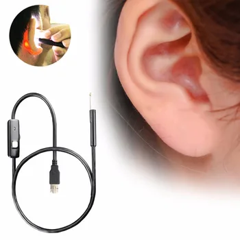

Pro Multifunctional USB Ear Cleaning Endoscope Visual Ear Spoon Earpick Ear Cleaner Health Care for Windows PC for android Phone