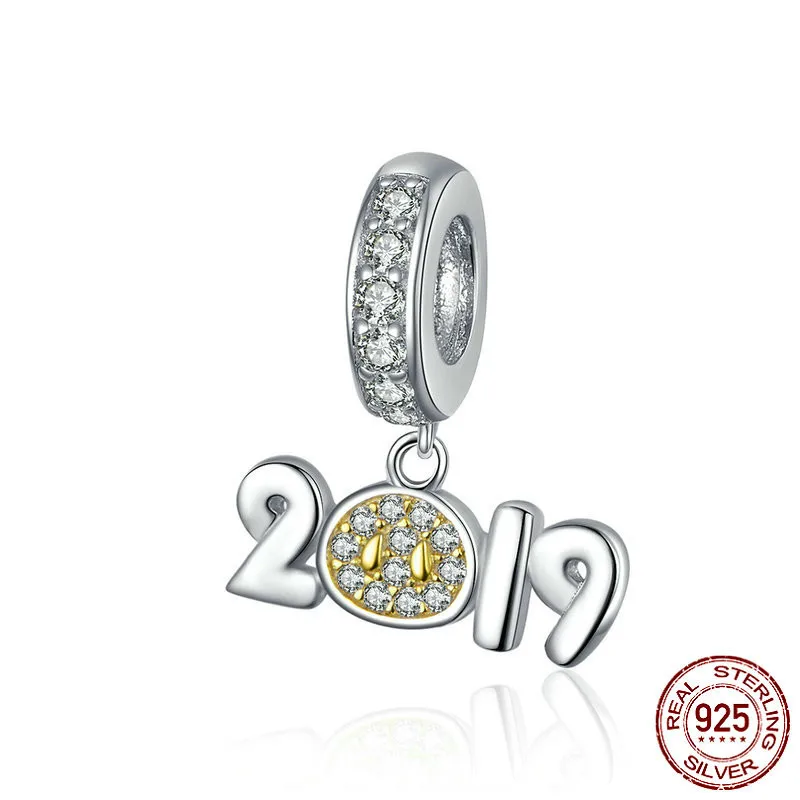 

Pendant Charms 2019 New Design 925 Sterling Silver Zodiac Animal Charm For Silver Original Bracelet Bangle Bsc082