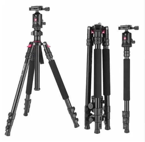 

Zomei Aluminium Camera Tripod 63 Inch with Ball Head Quick Release Plate DSLR Travel Tripod for Canon Nikon Dslr DV