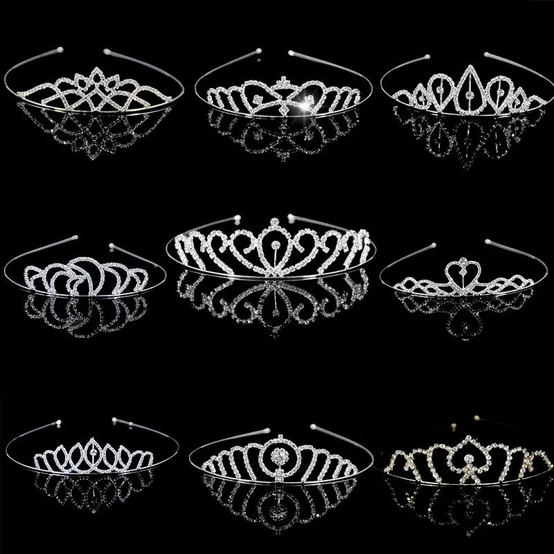 

StoneFans Wedding Bridal Rhinestone Crown Headband Hair Jewelry Party Crystal Tiaras and Crowns Women Girl Hair Accessories