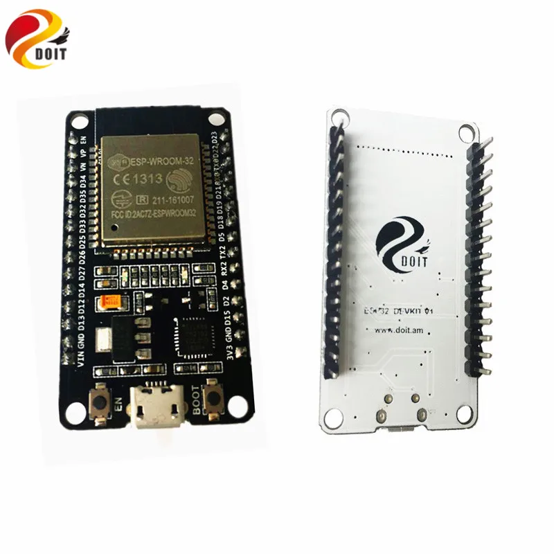 

Official DOIT ESP-32 ESP-32S ESP 32 Development Board WiFi+Bluetooth Ultra-Low Power Consumption Dual Core Similar ESP8266