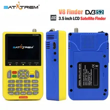Satxtrem DVB-S2 V8 Finder HD Digital Satellite Finder With 3.5 inch LCD Display MPEG-4 Satfinder Similar To Freesat V8 Finder