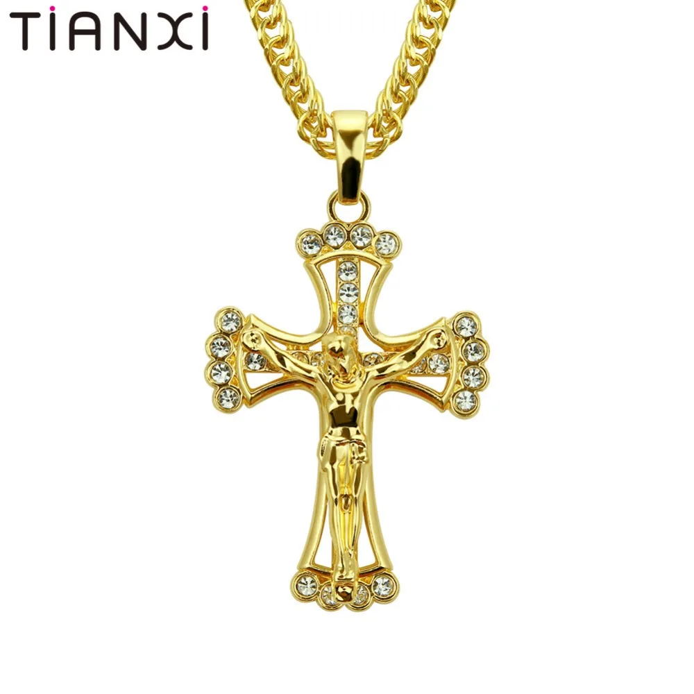 2018 New Fashion Shinning Cubic Zirconia Christian Jewelry Gold Color