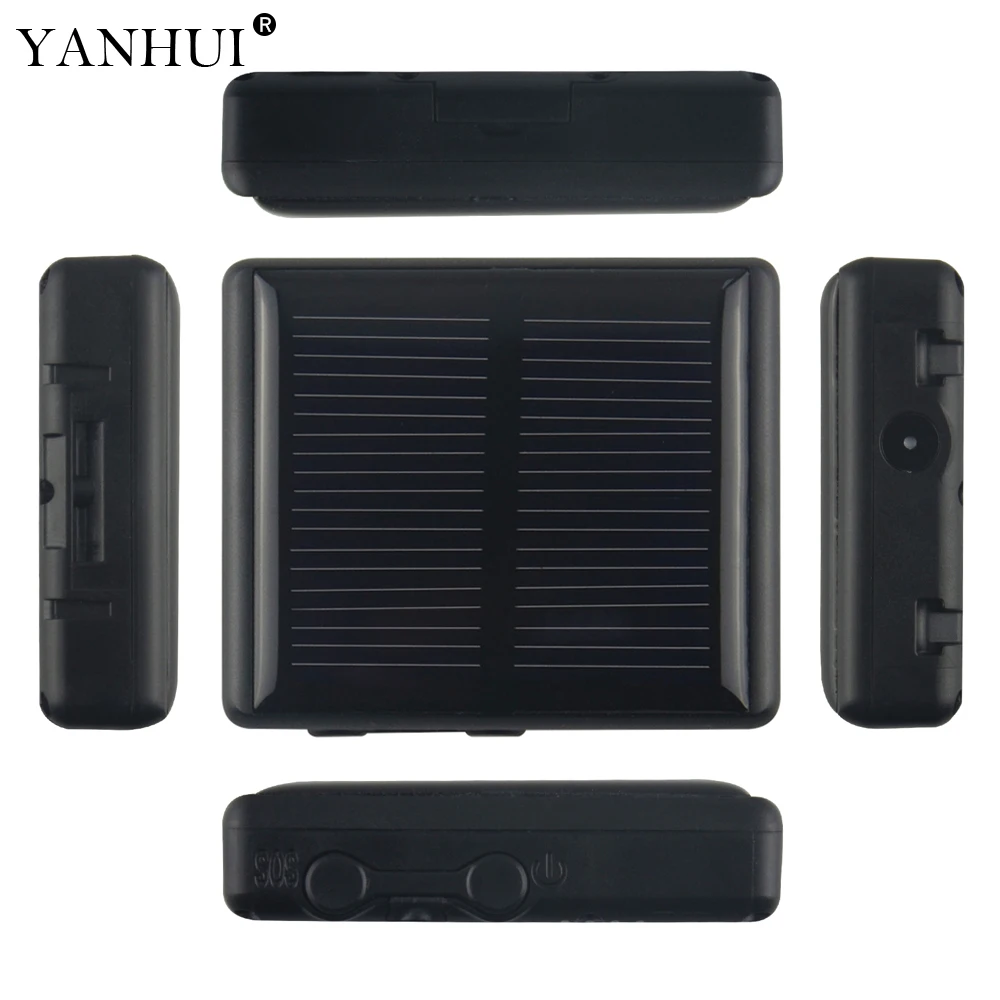 

High Quality RF-V26 Waterproof IP66 solar GPS tracker for sheep cow animal Low battery alarm SOS Geo-fence alarm two way voice