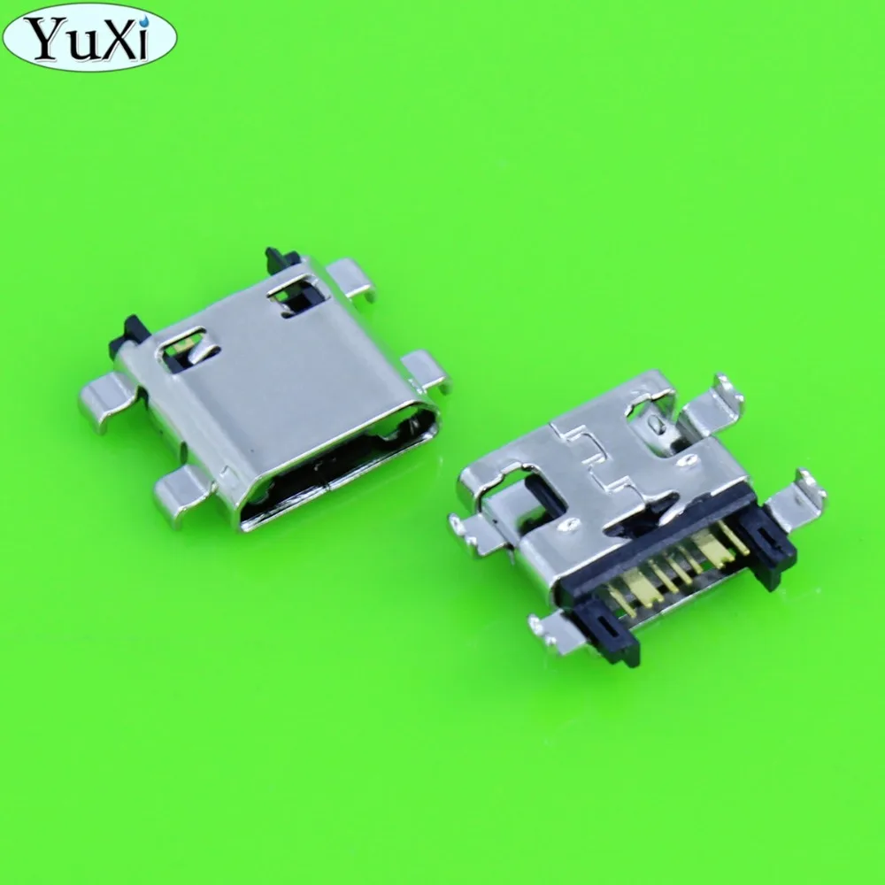 20 шт./лот разъем Micro USB YuXi Гнездовой с 7 контактным разъемом для зарядки Samsung Galaxy Grand