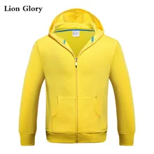 Men’s Winter Zip Hooded Sweatshirts Cashmere and Cotton Hooded Fleece Hoodie S Hoodie Men Solid Couple