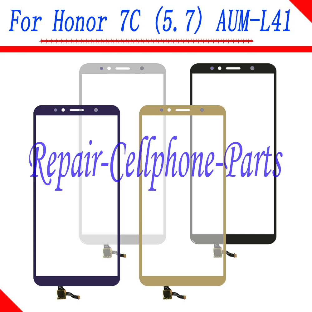 

5.7 inch New Touch Screen Digitizer Glass Lens For Huawei Honor 7C (5.7) AUM-L41