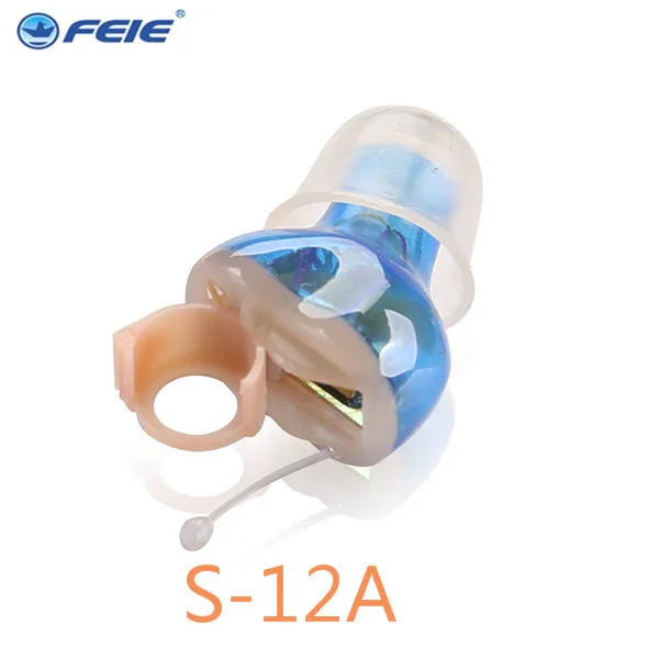

4 Channel Programmable Digital Hearing Aid Mini Hearing Aids ITC Deaf Hearing Aide S-12A CE,FDA approved