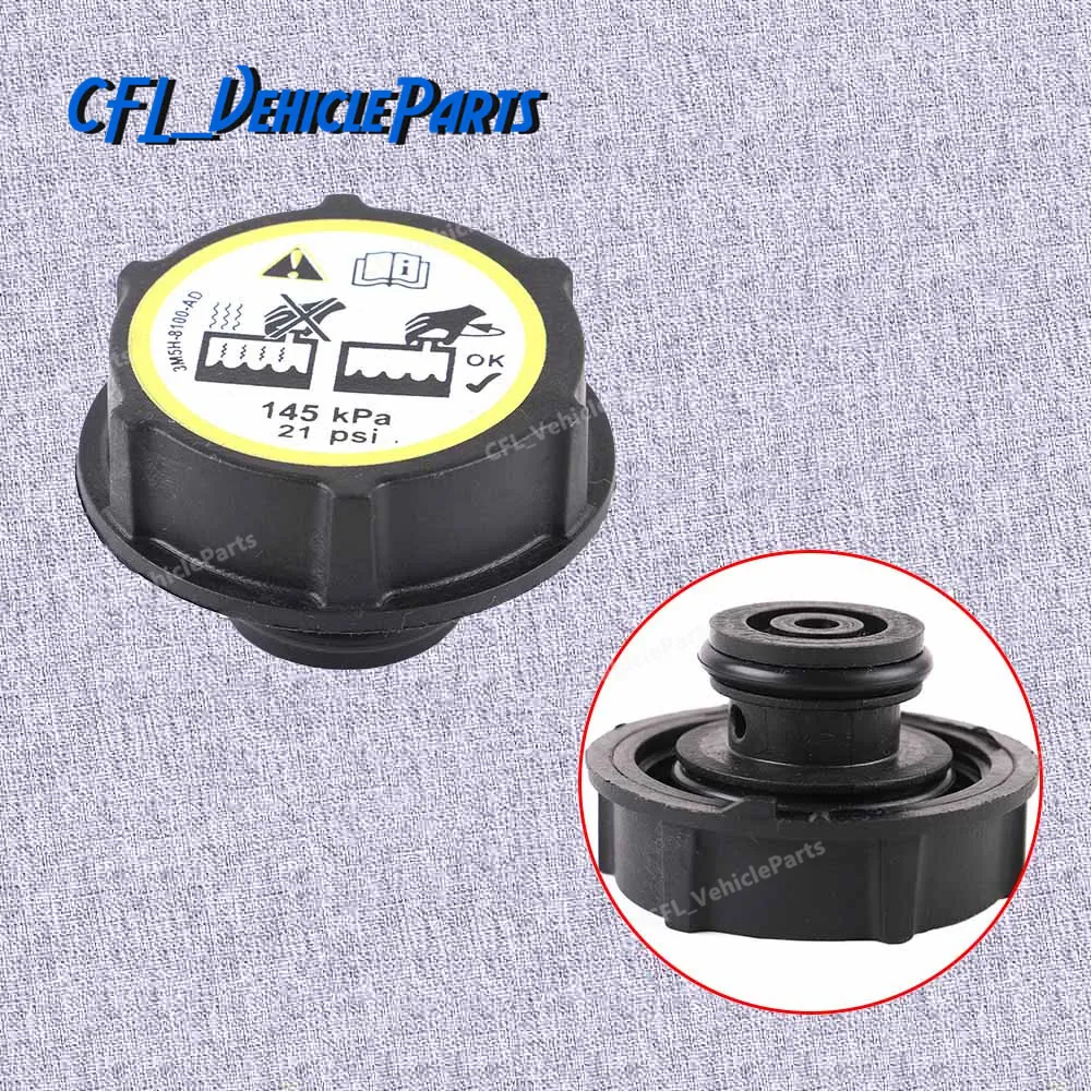 30680002 New Radiator Expansion Water Tank Cap For Volvo
