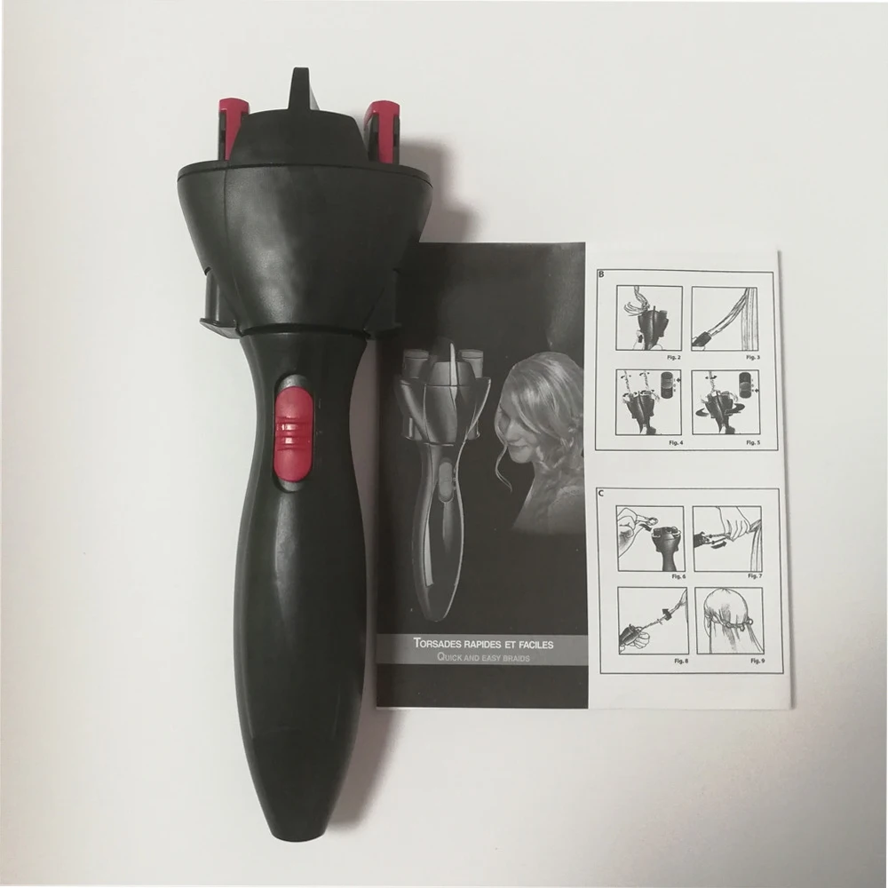Electric Hair Braider Automatic Twist Braider Knitting Device Hair Braider Machine Braiding Hairsty