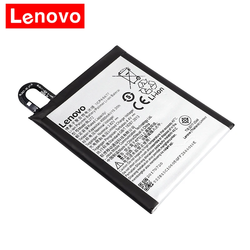 

2018 Original 4000mAh BL272 For Lenovo Vibe K6 Power For Lenovo K33A42 Battery Replacement for Lenovo Vibe K6 K33A42