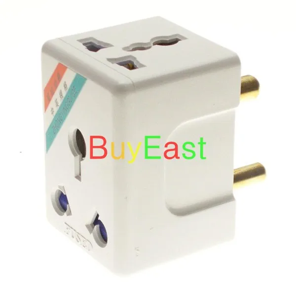 5 X Big South Africa Electrical Adapter Type M 8.7mm 3 IN 1 Multi