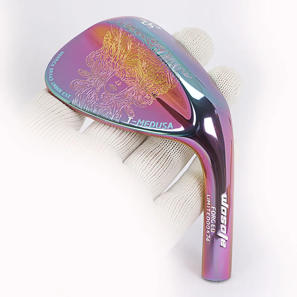 Golf clubs wedges MYTHOS right handed unisex Colorful color 50/52/56/58/60 Degree Steel Shaft Reversible spin technique Golf clubs wedges MYTHOS right handed unisex Colorful color 50/52/56/58/60 Degree Steel Shaft Reversible spin technique