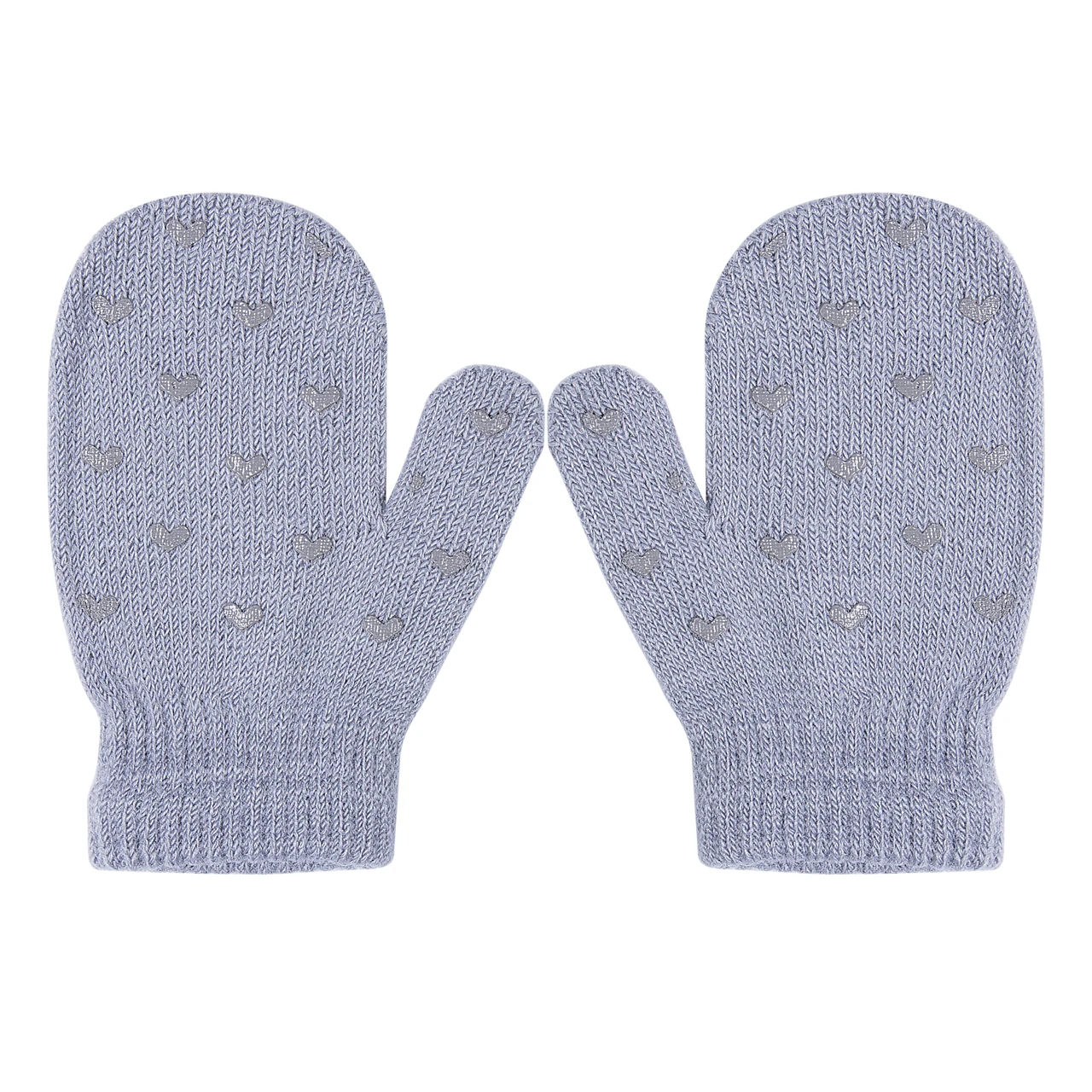 Winter 4 Colors Kids Dot Star Heart Pattern Mittens Boys Girls Soft Knitting Warm Gloves