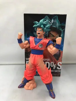 

Anime Dragon Ball Z figure toys Super Blood Of Saiyans Action Figure 1/8 scale Super Saiyan God Son Gokou PVC figure goku Toys