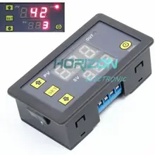 12V Timing Delay Relay Module Digital LED Dual Display 0-999 hours Cycle Timer