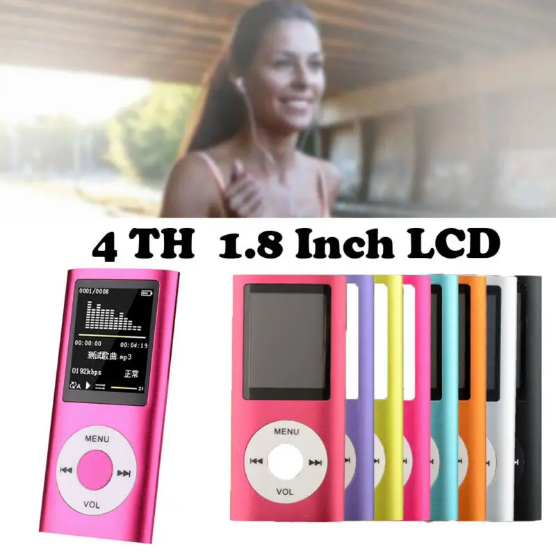 MP4 плеер 32 Гб портативный lcd MP3 TFT дисплей Музыка Видео Медиа наушники