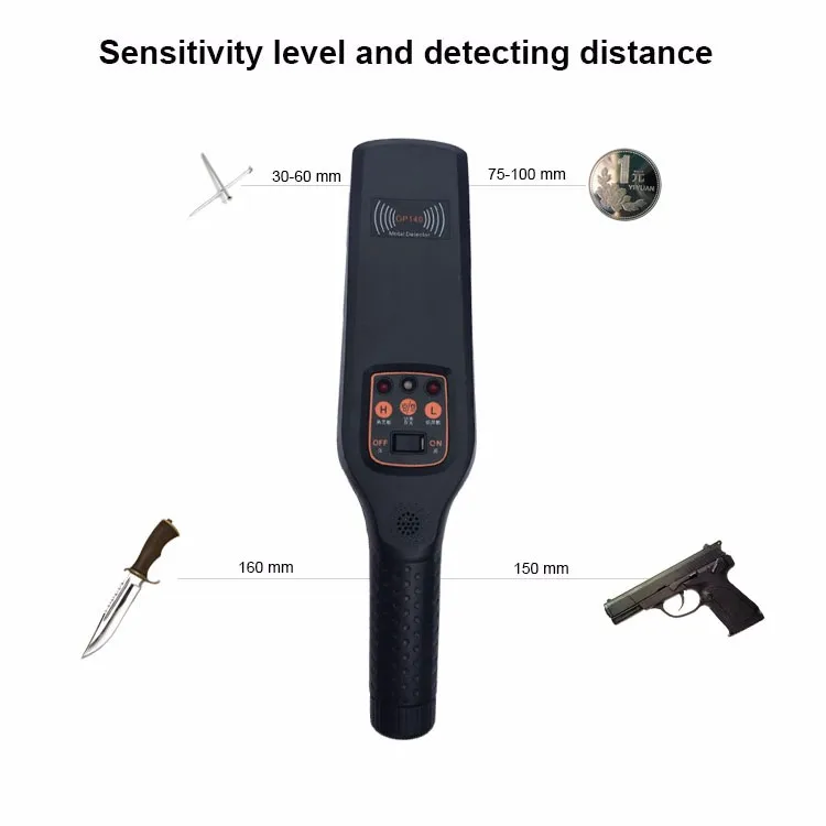 2017 точечный заводской GP 140 ручной лучший детектор оружия и оружия|pinpointer detector|gun