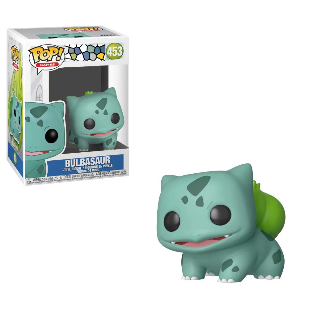 

Funko pop Games: Bulbasaur pikachu Action Figure Anime Model Pvc Collection Toys For birthday Gifts