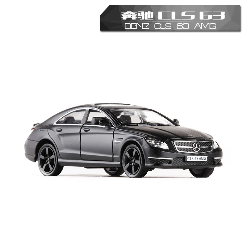 1:36 RMZ City Classical High Simulation Model Toy Car Diecasts Metal BenzCls63 Alloy Bus Model Exce